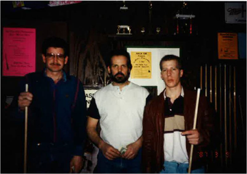 Duncan Kaufman (on left), Herbeck (on right)