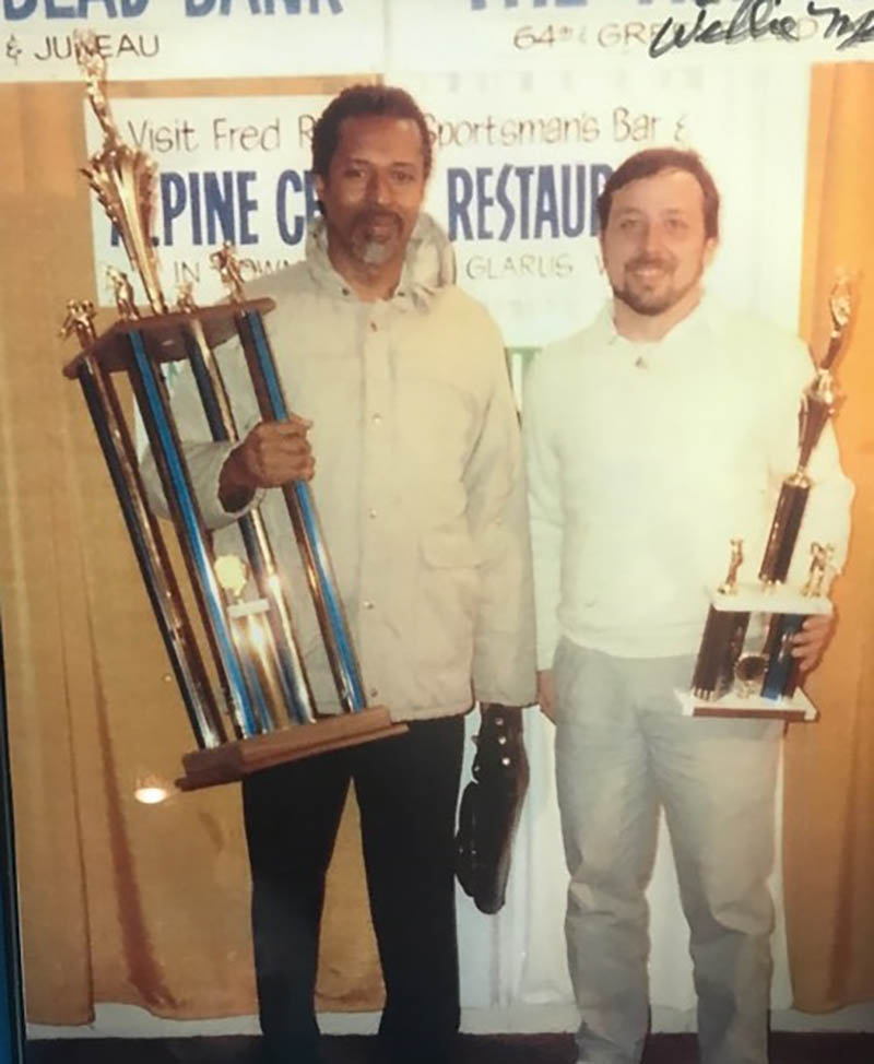 Willie Munson and Ron Crom, State Champions in 1989
