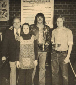1976 Champions, Joe Schardt the director, Cindy Taylor, Randy Lamar, Kelly Stellman, photo by Sailor