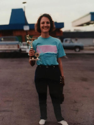 Connie O'Heron in the late 80's