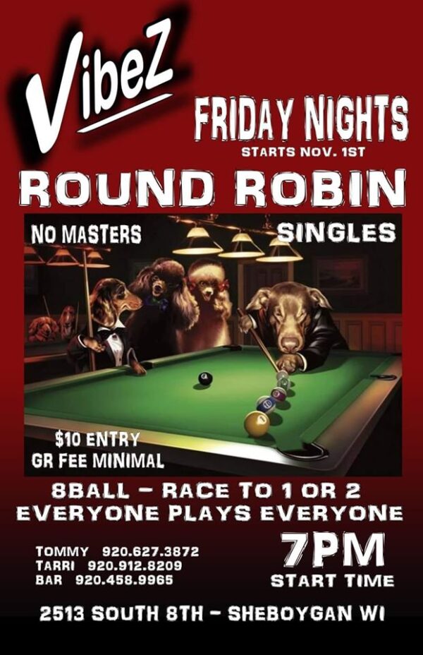 Tournaments Wisconsin Billiards Hall of Fame