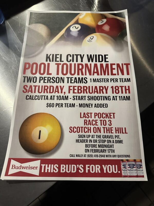 Tournaments Wisconsin Billiards Hall of Fame